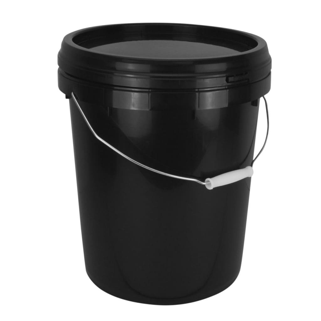 Pail Round 20 Litre White (Plastic Handle) | IFP Group