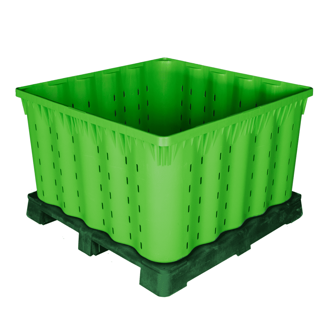 Foldable Pallet Bin Vented 700 Litre Rapid Range | IFP Group