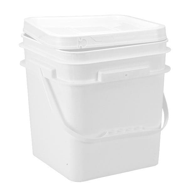 Pail Square 15 Litre White - IFP Group NZ