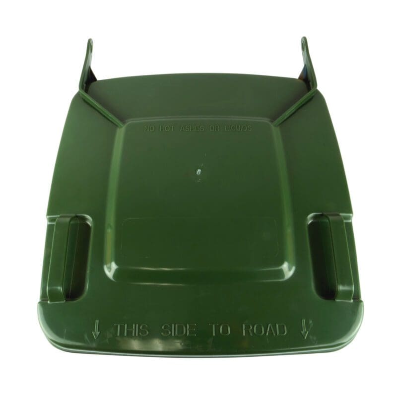 Wheelie Bin 240 Litre IFP Group   Dark Green Wheelie Bin Lid 800x800 