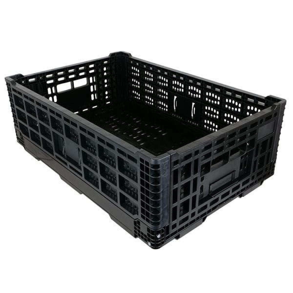 Foldable Vented Crate 36 Litre Rapid Range IFP Group   Collapsible Crate 36L 