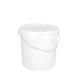 18048500100 10L Round Pail White