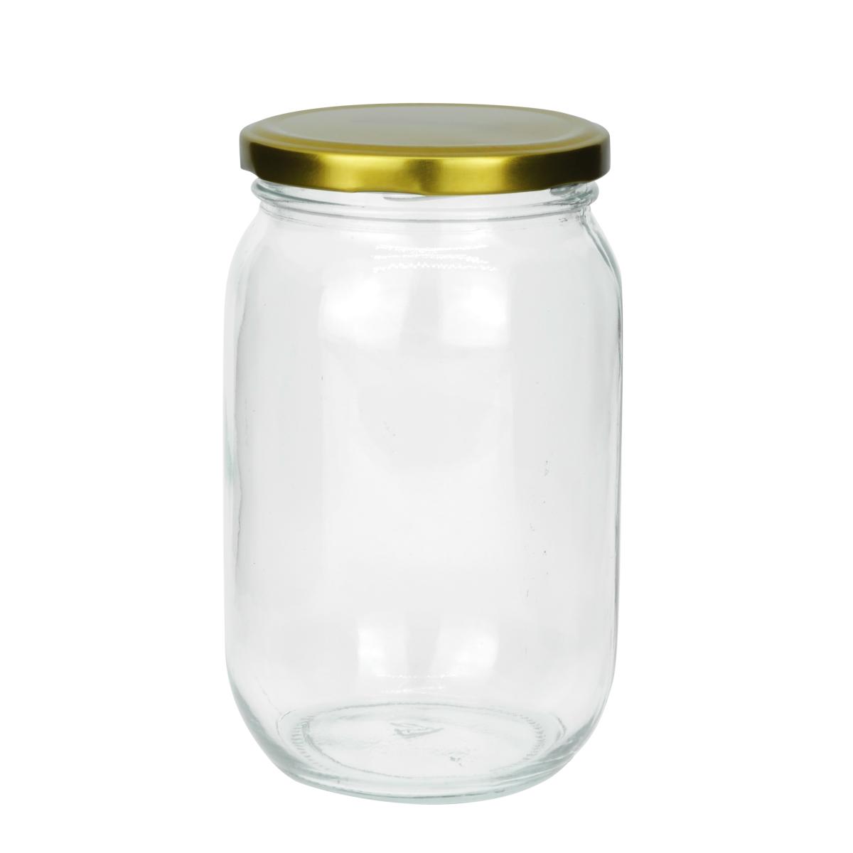 Glass Jar Round 750ml | IFP Group